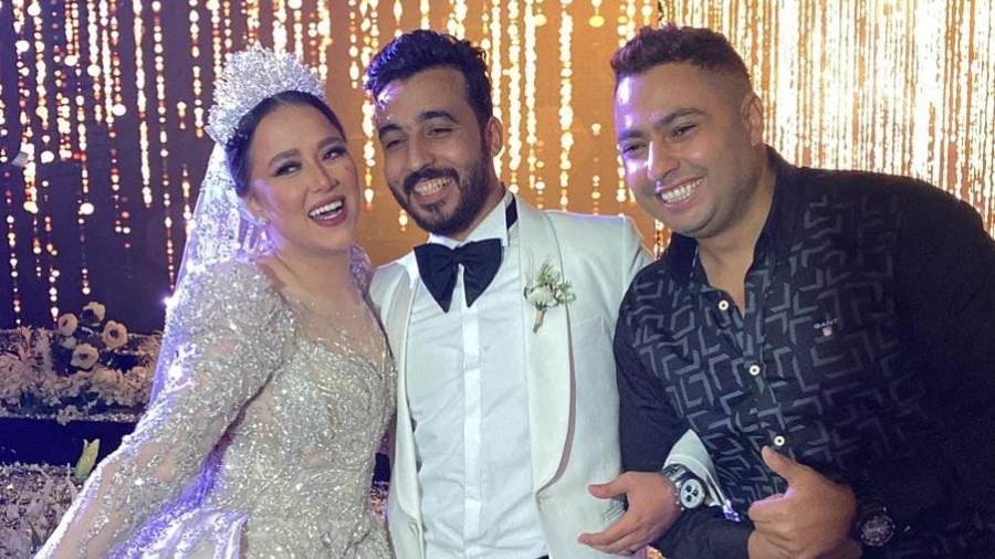اسامة حنيدق فى حفل البلوجر بطوط