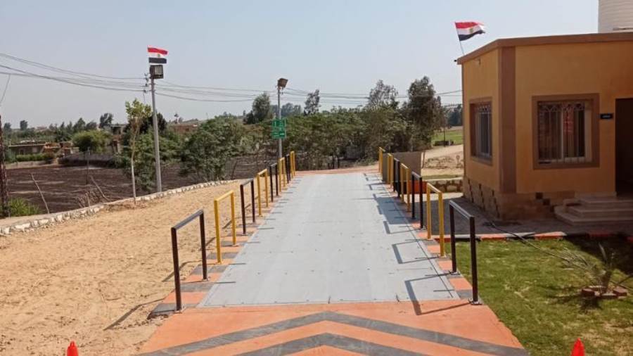 المدفن الصحي الآمن بمدينة كفر داوود