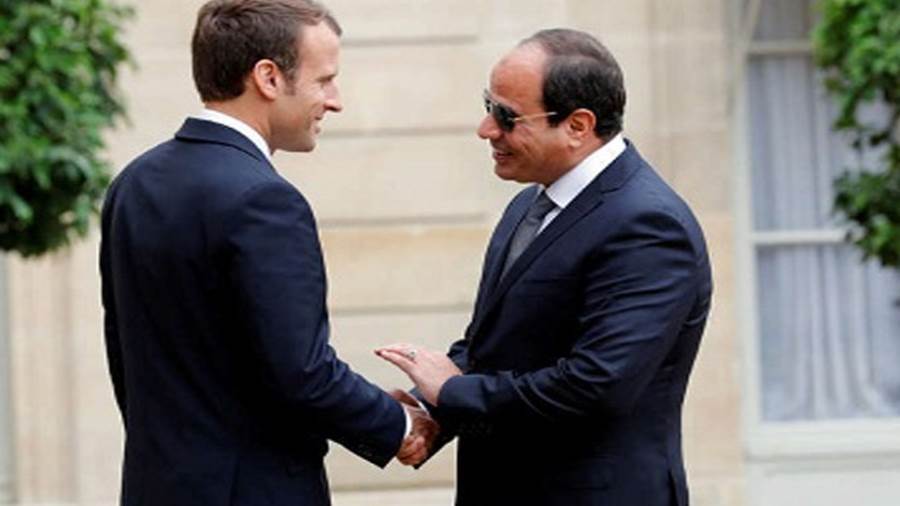 وصل الرئيس عبد الفتاح السيسي إلى قصر الإليزيه