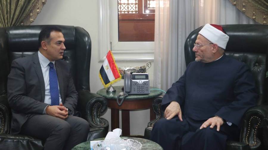مفتي الجمهورية والسفير باسل صلاح