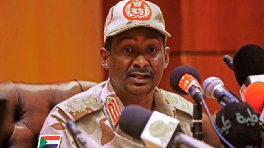 الفريق أول محمد حمدان دقلو حميدتي