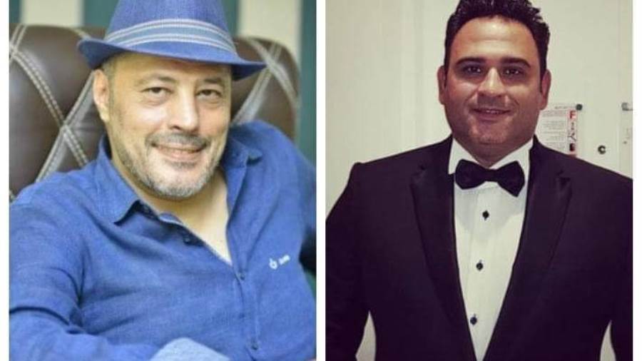 أكرم حسني وعمرو عبد الجليل