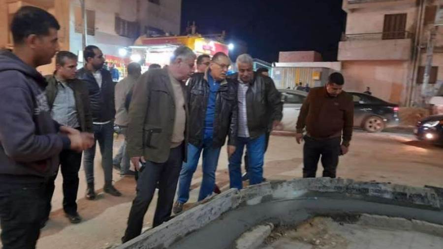 محافظ الشرقية يتفقد أعمال التطوير بالزقازيق