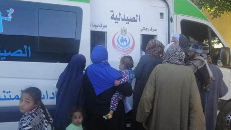 قافلة طبية مجانية