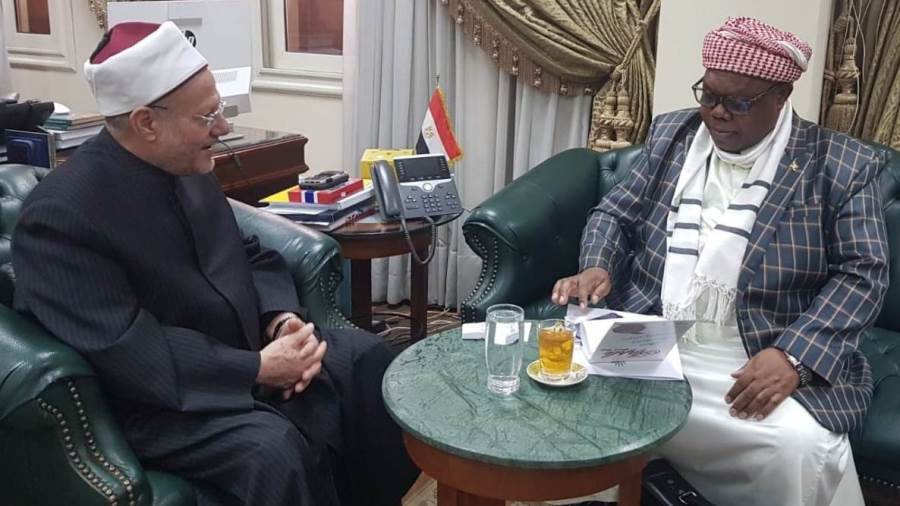 مفتى الجمهورية وسفير بوروندي