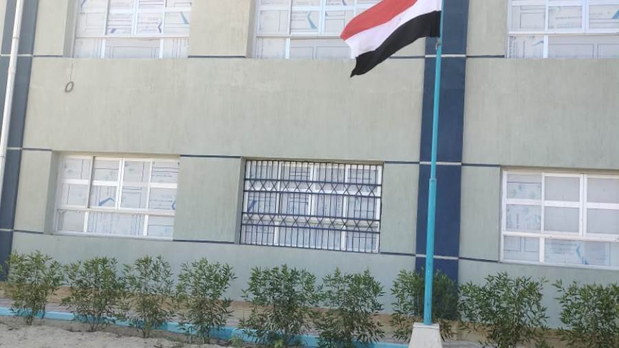 مدارس البحيرة تتزين لاستقبال الفصل الدراسى الثانى