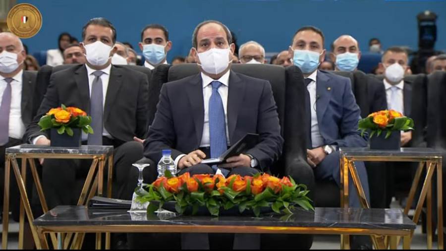 الرئيس السيسي يشهد فعالية المشروع القومي لتنمية الأسرة المصرية