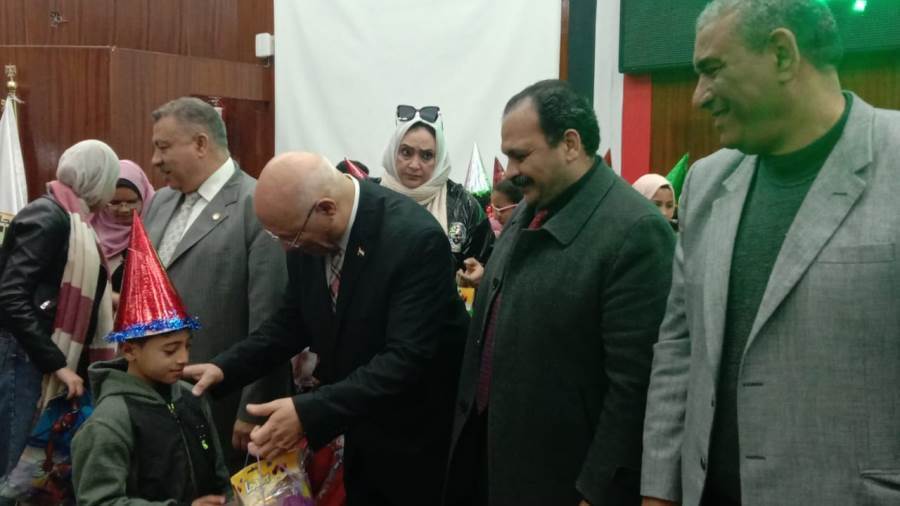 جانب من الاحتفالية بيوم اليتيم