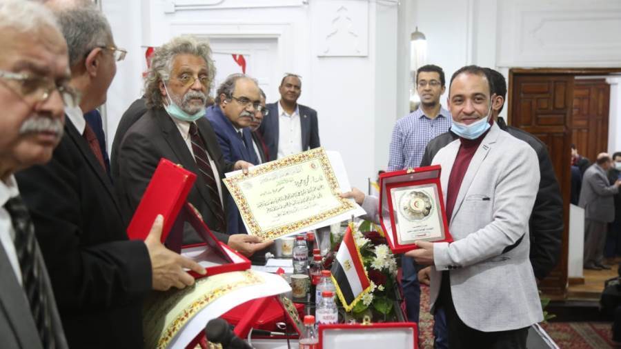 تكريم الزميل محمود جودة في يوم الطبيب