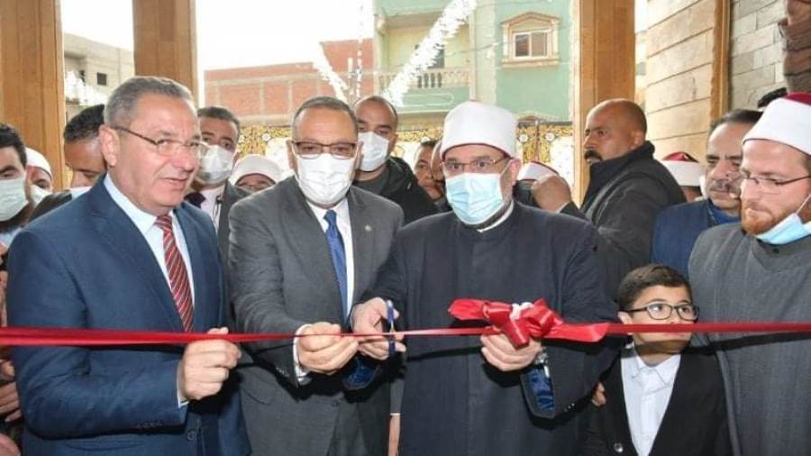 وزير الأوقاف ومحافظ الشرقية يفتتحان مسجد الحاج عبدالرازق