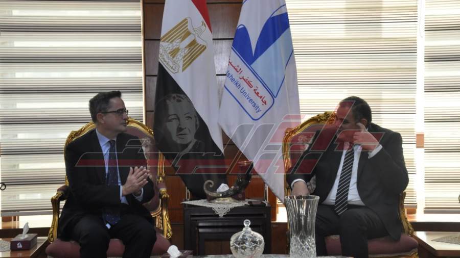 لقاء رئيس جامعة كفرالشيخ