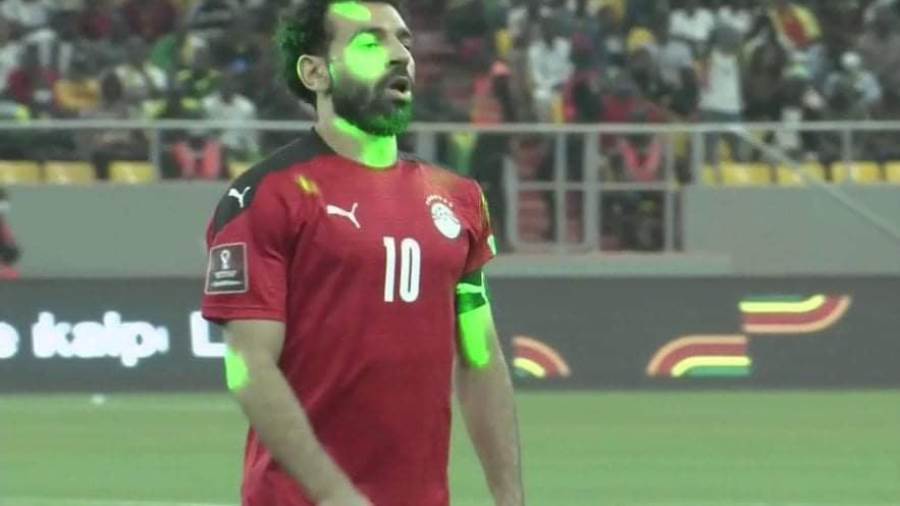 صلاح من المباراة