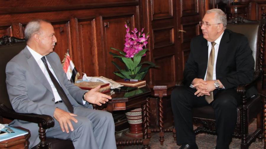 محافظ القليوبية ووزير الزراعة