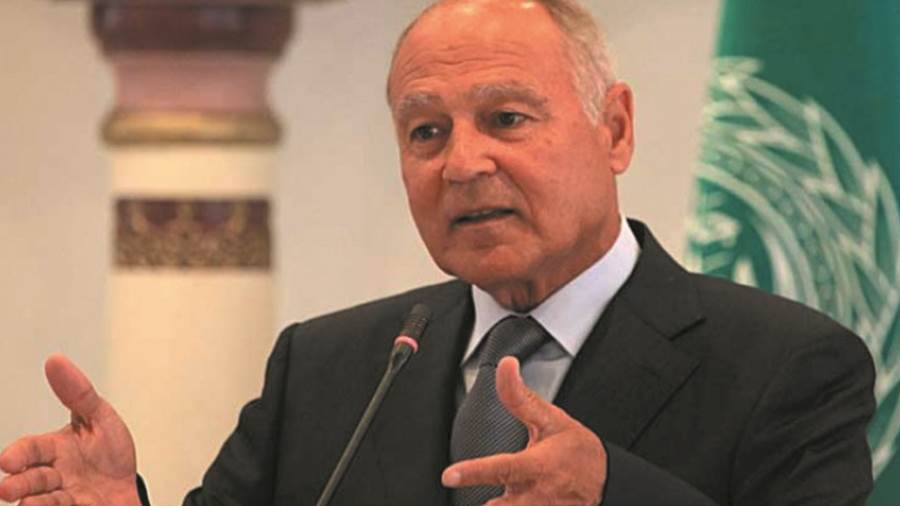 أحمد أبو الغيط الأمين العام لجامعة الدول العربية