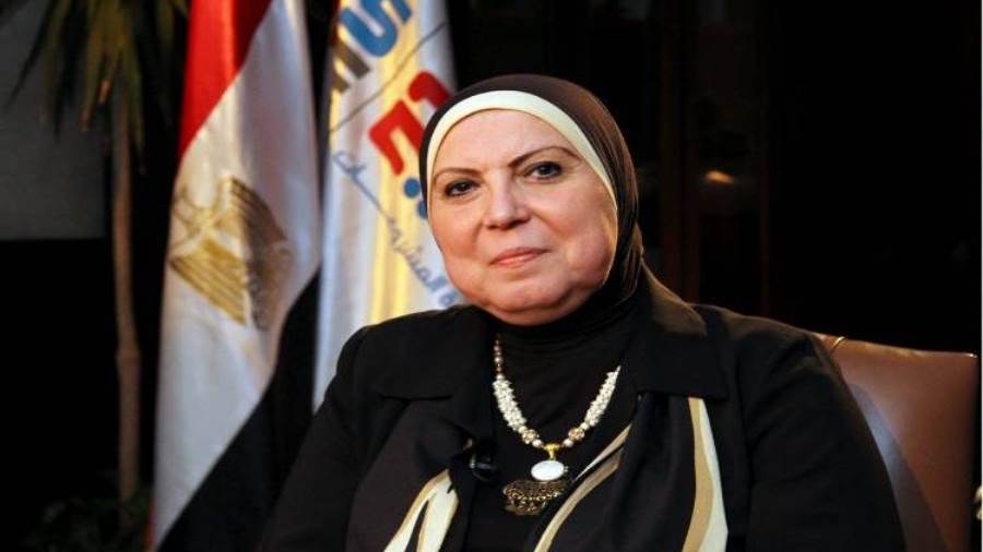 وزيرة التجارة والصناعة نيفين جامع