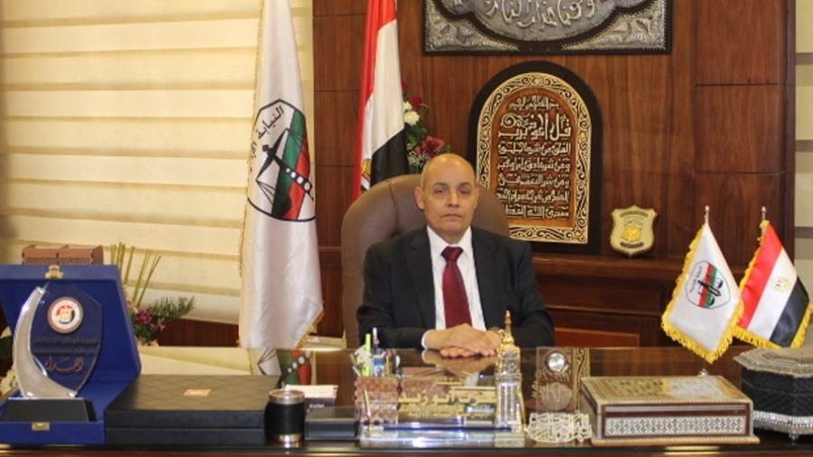 المستشارعزت أبو زيد رئيس هيئة النيابة الإدارية