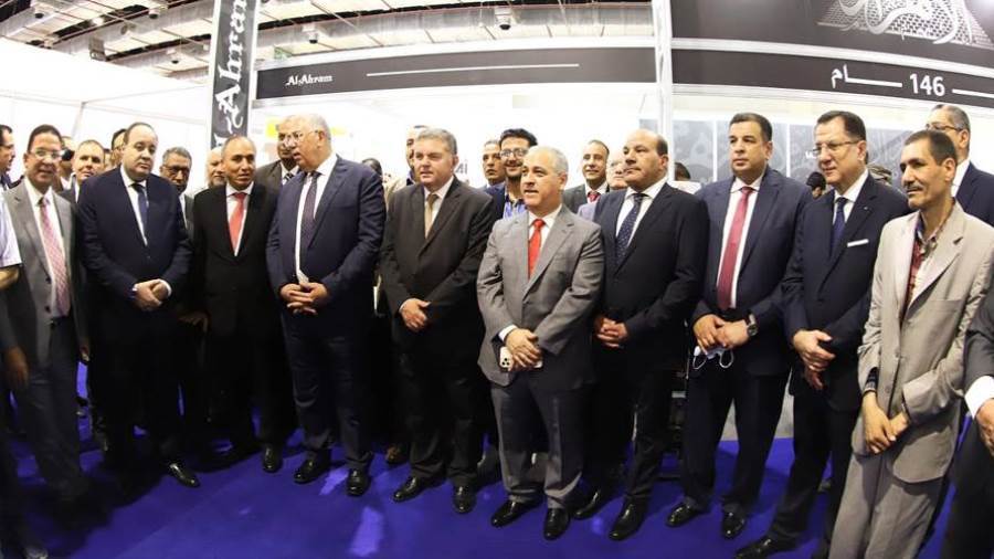 الشوربجي خلال افتتاح معرض صناعة بلدنا