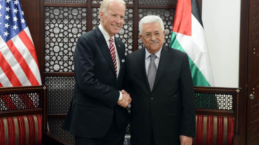 الرئيسان الفلسطيني و الأمريكي