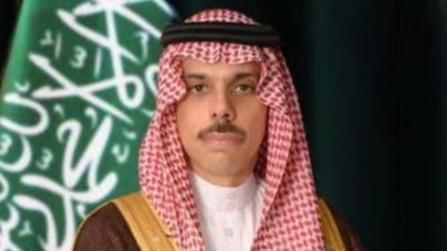 وزير الخارجية السعودي الأمير فيصل بن فرحان بن عبدالله