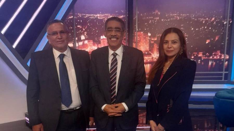 رئيس الوفد وضياء رشوان