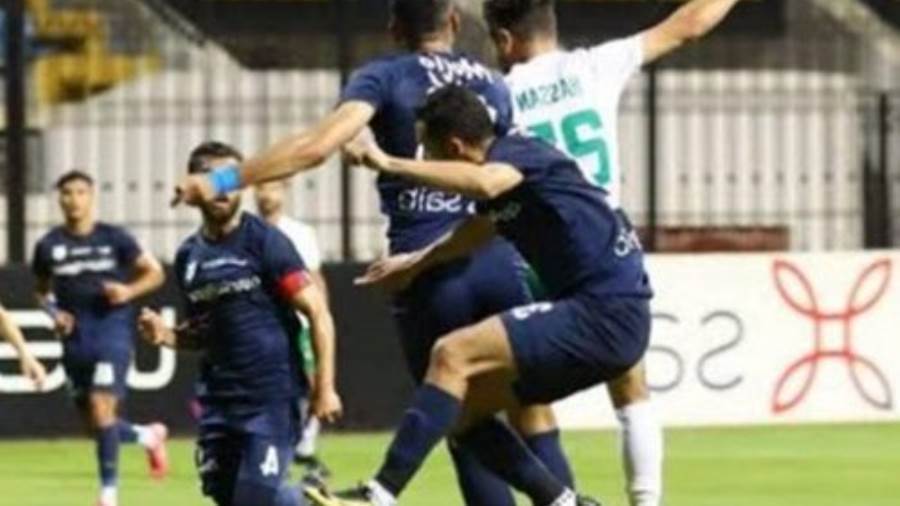 المصري البورسعيدي و انبي من لقاء سابق