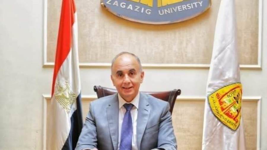 الدكتور عثمان شعلان رئيس جامعة الزقازيق