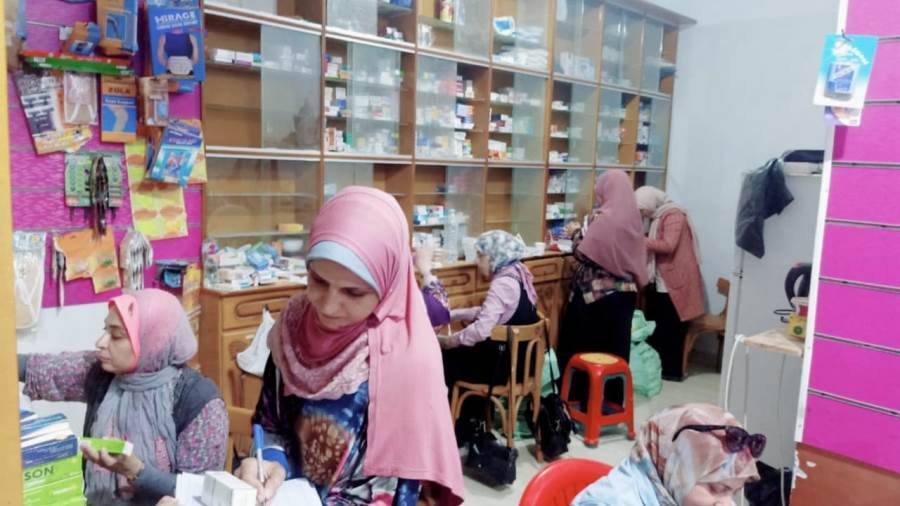 ضبط 4000 عبوة أدوية بشرية داخل محل يدار على هيئه صيدليه بدمنهور