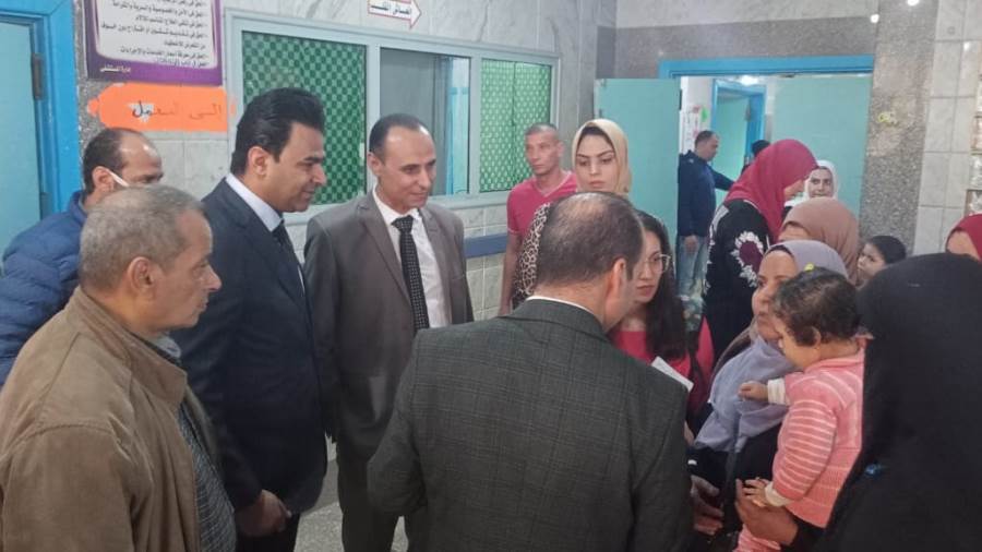 جميعه والجزار يتابعان جودة الخدمة الطبية المقدمة للمواطنين بمستشفيات البحيرة