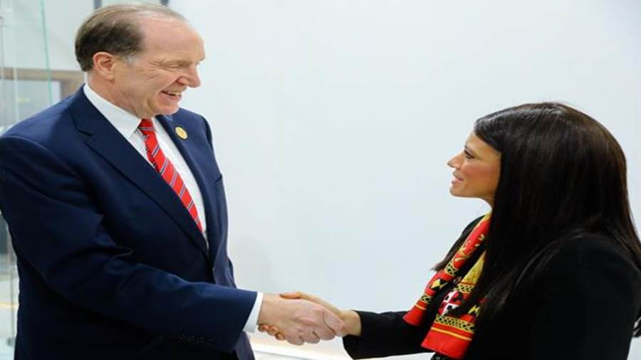 رانيا المشاط وزيرة التعاون الدولي