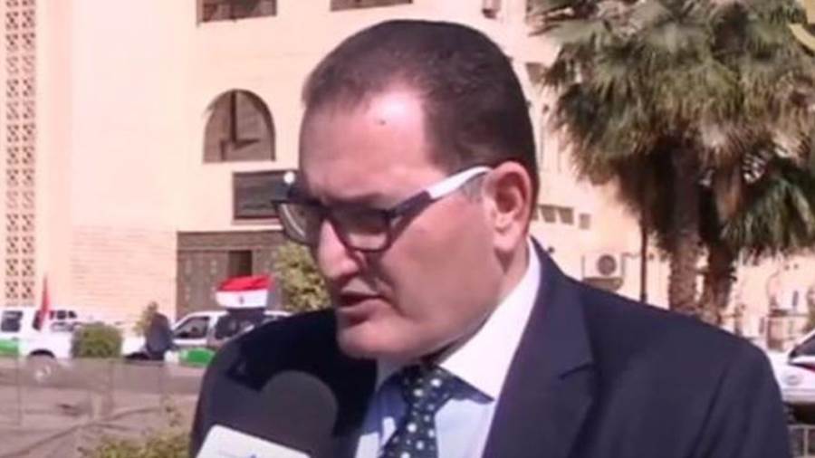 مستشار وزير الزراعة الدكتور سعيد صالح