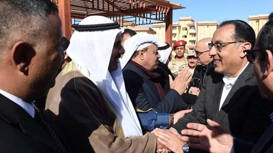 مدبولى يتفقد محكمة شمال سيناء الإبتدائية