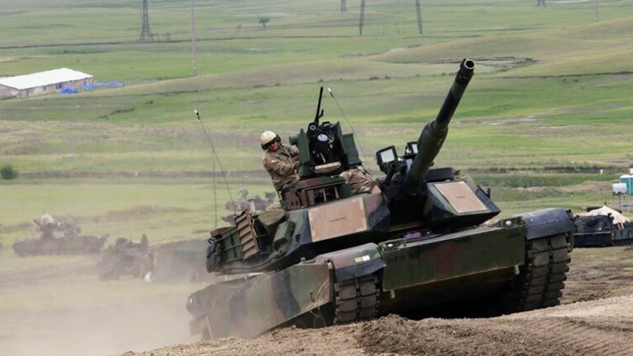 دبابة أمريكية من طراز Abrams M1A2