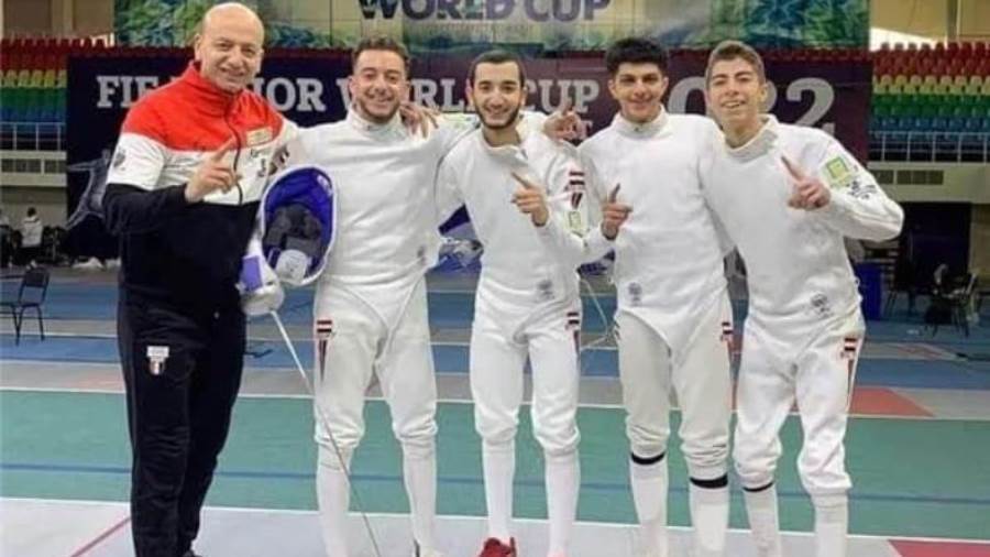 منتخب شباب سلاح سيف المبارزة