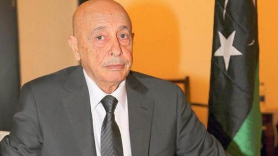رئيس مجلس النواب الليبي عقيلة صالح