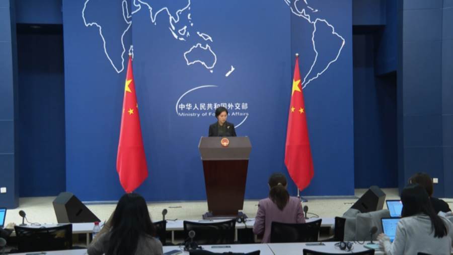 المتحدثة بأسم الخارجية الصينية