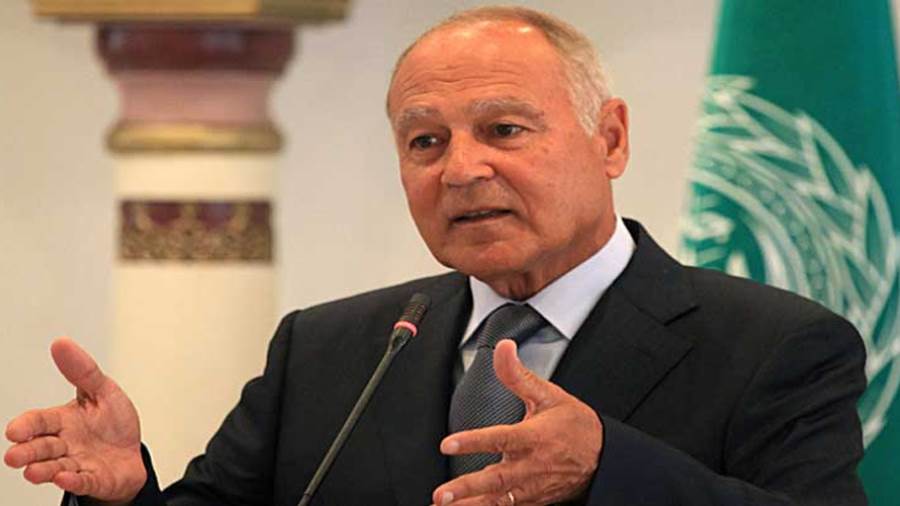 الأمين العام لجامعة الدول العربية أحمد أبو الغيط