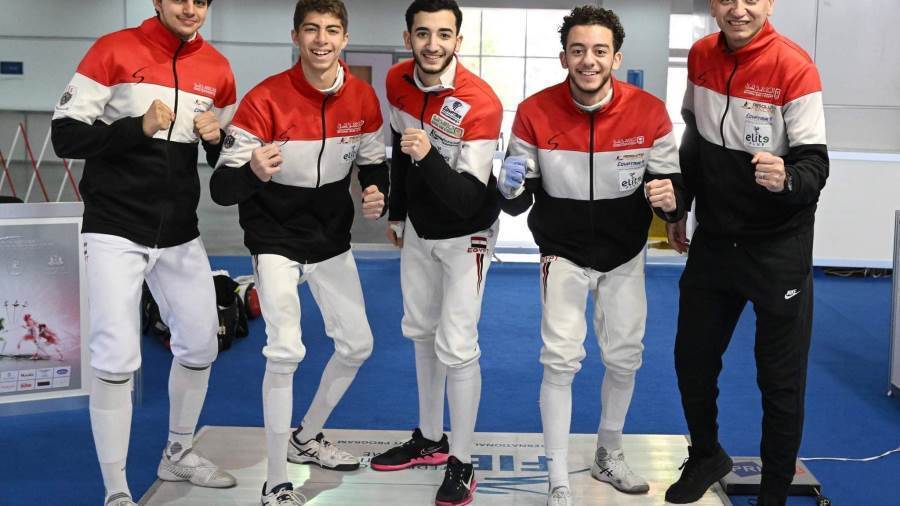 المنتخب المصري لسلاح سيف المبارزة