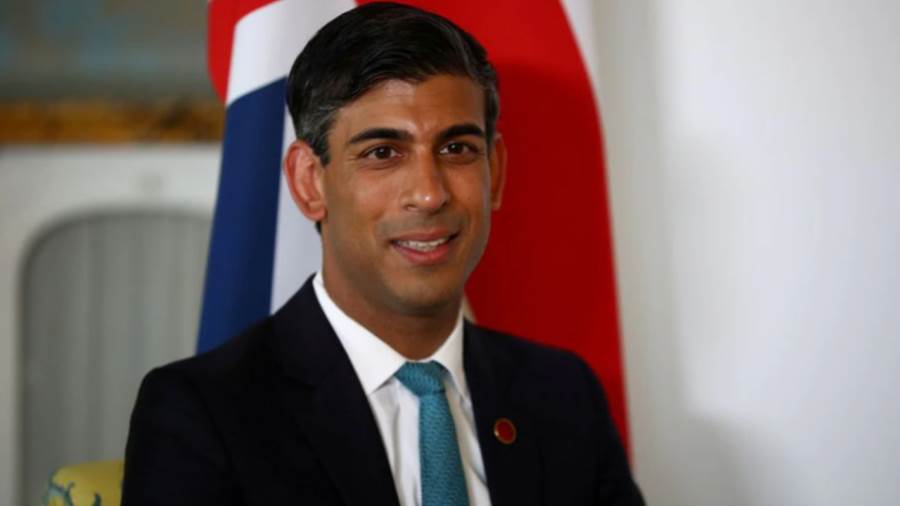 رئيس الوزراء البريطاني ريشي سوناك