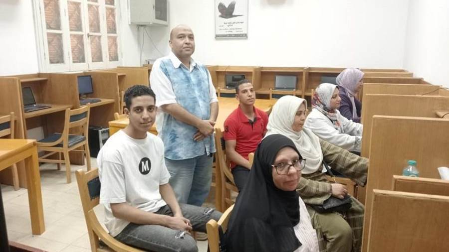 تسجيل رغبات طلاب الثانوية ببنى سويف