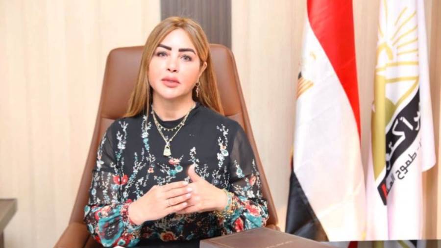 الدكتورة جيهان مديح رئيس حزب مصر أكتوبر