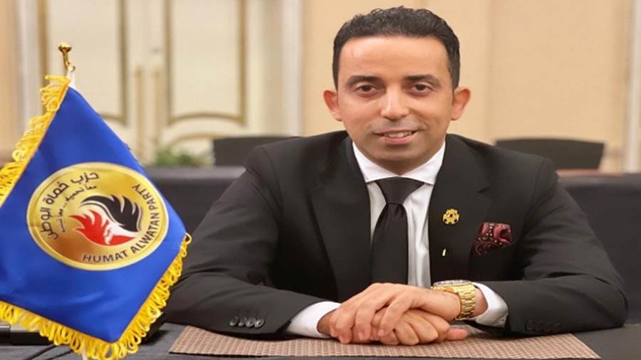 كريم إمام أمين الشباب بحزب حماة الوطن