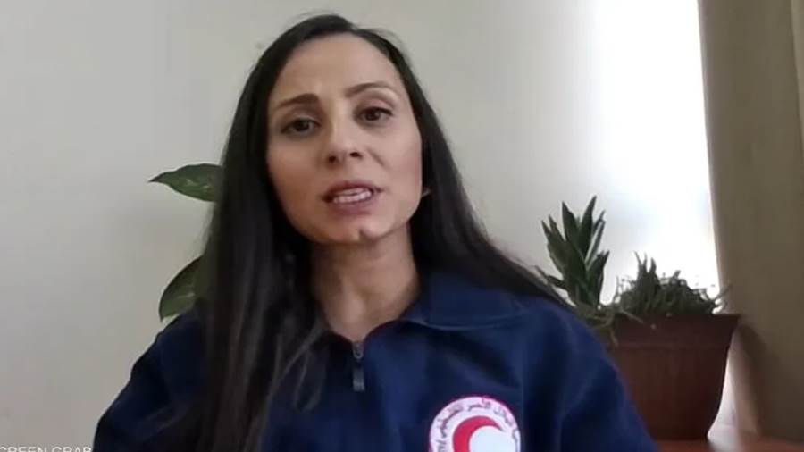 المتحدثة باسم الهلال الأحمر الفلسطيني نيبال فرسخ