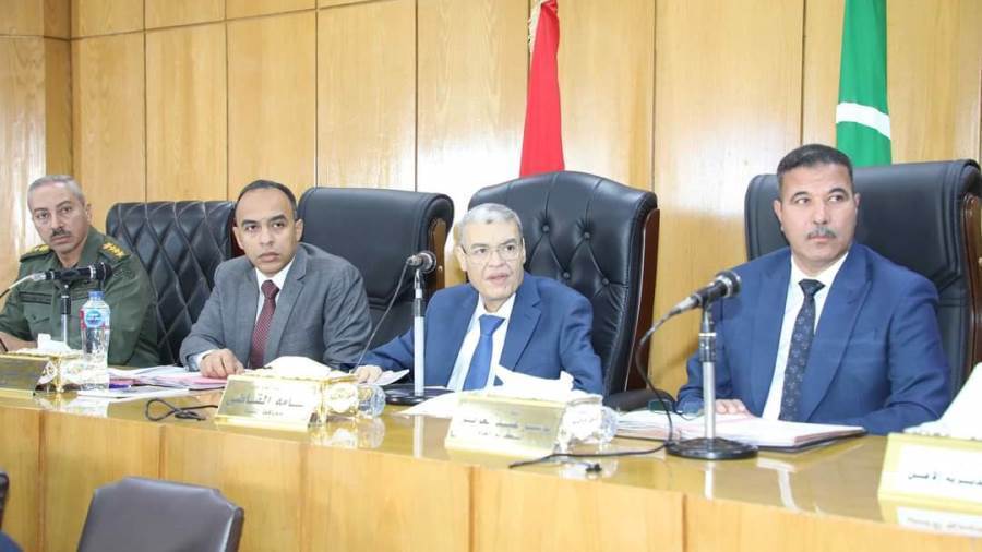 اجتماع المجلس التنفيذي لمحافظة المنيا