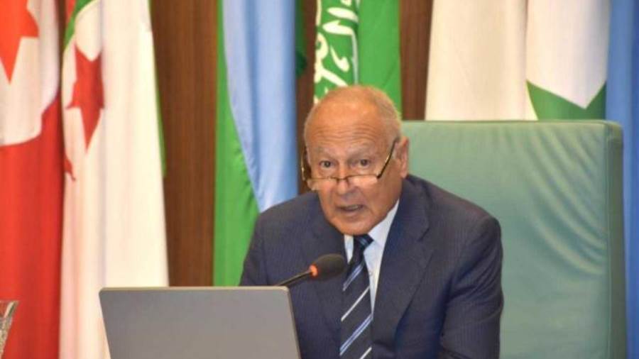 الأمين العام لجامعة الدول العربية أحمد أبو الغيط