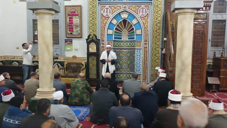 سكرتير عام البحيرة يشهد الإحتفالات بذكرى الإسراء والمعراج بدمنهور