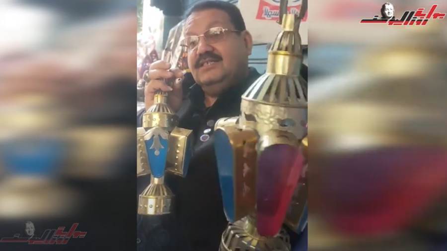 الحاج أبوجهاد أقدم صنايعي فوانيس صاج في محافظة الإسماعيلية