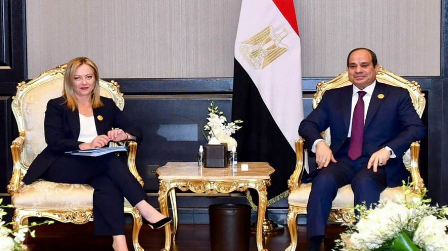 الرئيس عبد الفتاح السيسي ورئيسة وزراء إيطاليا - أرشيفية