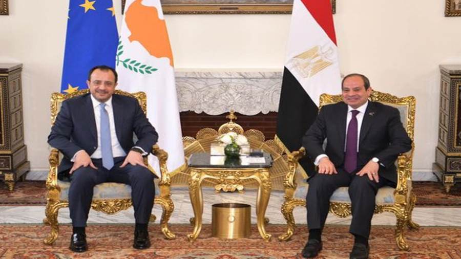 الرئيس عبد الفتاح السيسي يلتقي الرئيس القبرصي نيكوس خريستودوليدس