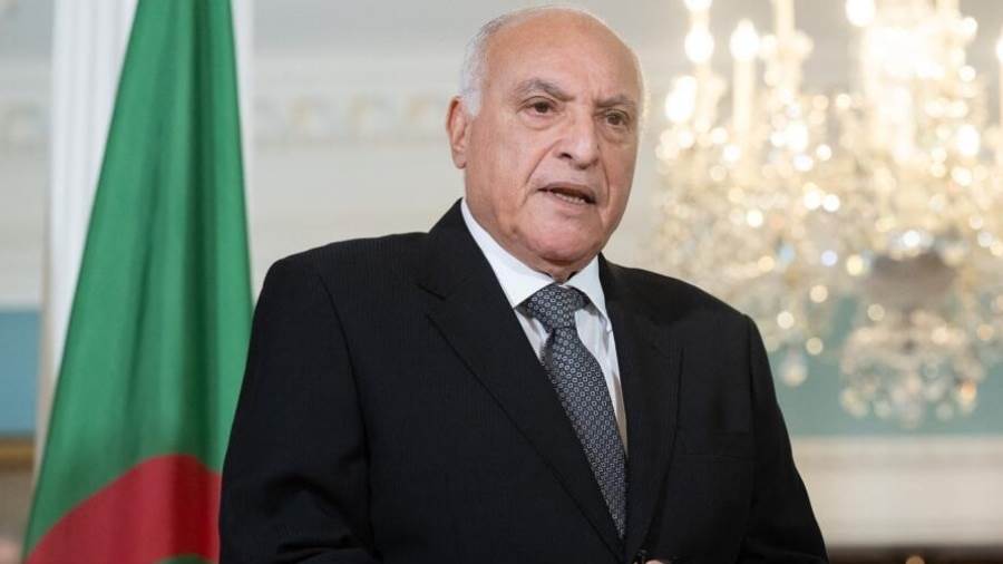 وزير الخارجية الجزائري أحمد عطاف