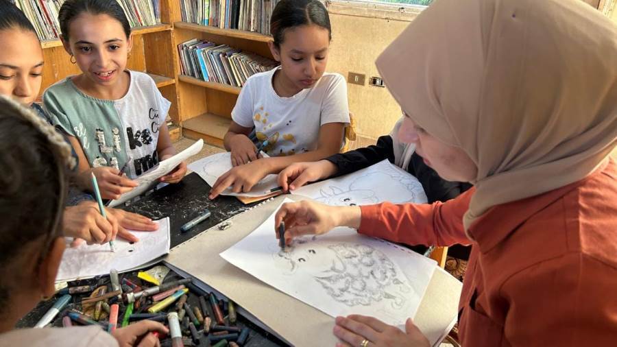 عروض فنية ورش ثقافية بثقافة المنيا